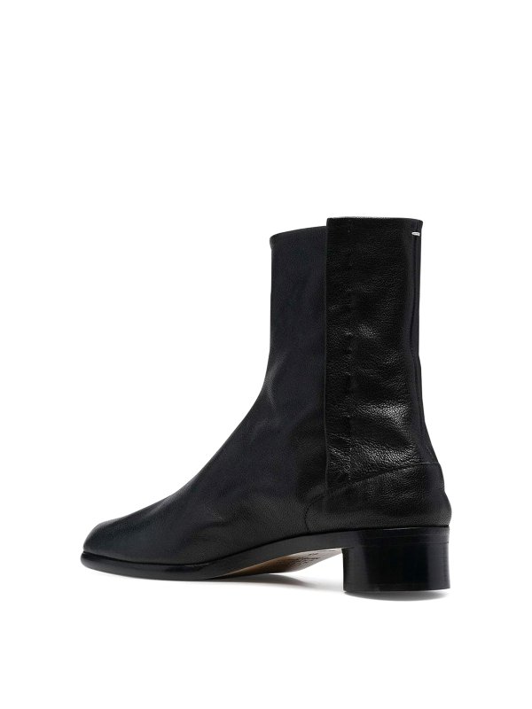 iKRIX MM6 MAISON MARGIELA: ブーティー - アンクルブーツ - 黒