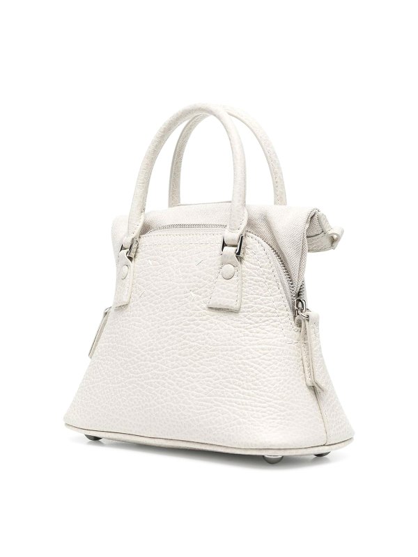 Maison Margiela: totes bags online - 5ac classique micro grained leather bag