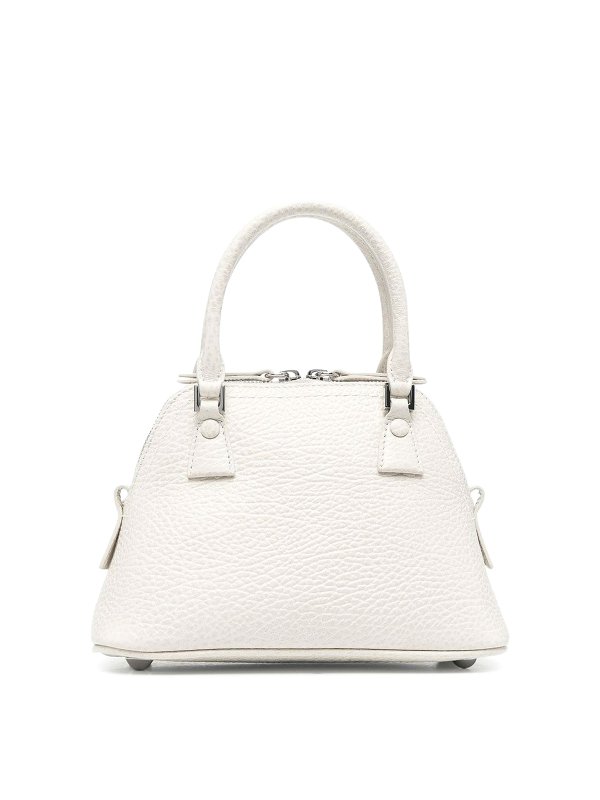 iKRIX Maison Margiela: totes bags - 5ac classique micro grained leather bag