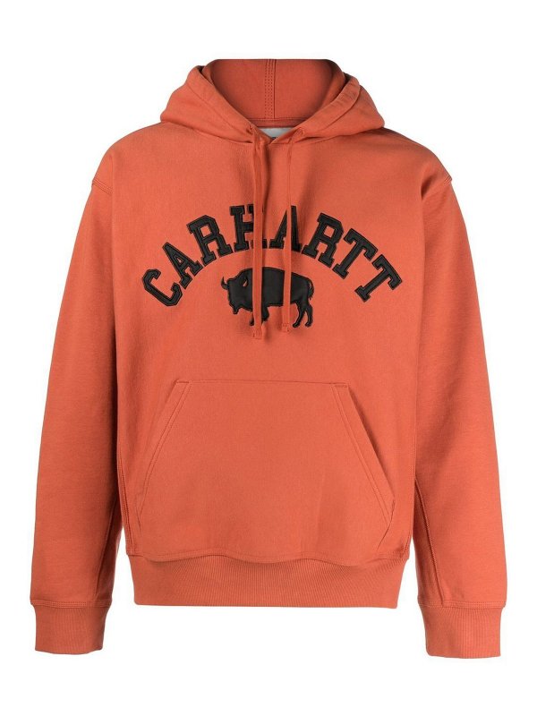 CARHARTT: Sweatshirts & Sweaters - Tie-dye print hoodie