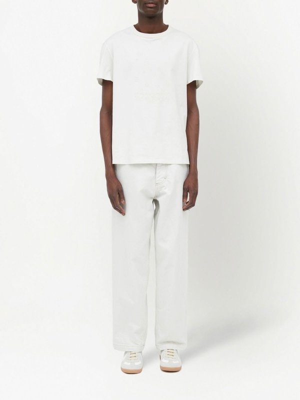 iKRIX Maison Margiela: T-shirts - T-Shirt - Weiß