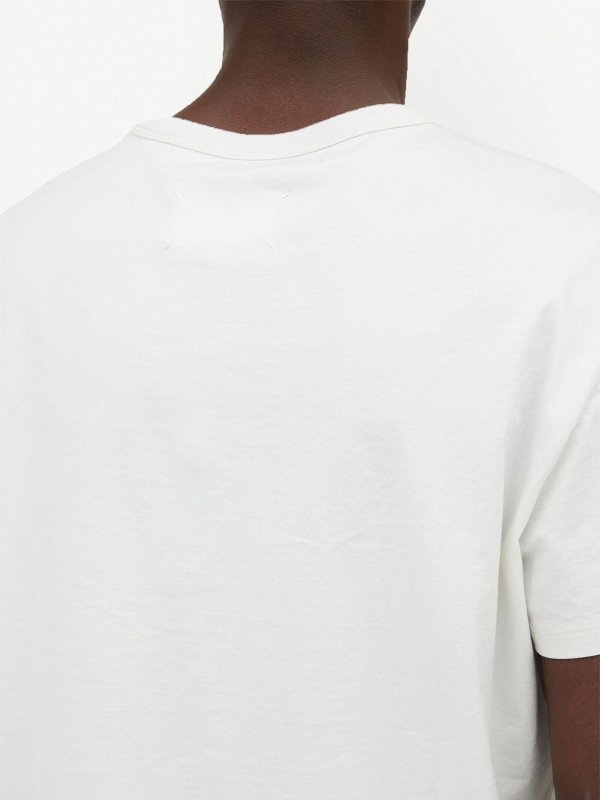 iKRIX Maison Margiela: T-Shirt - Weiß