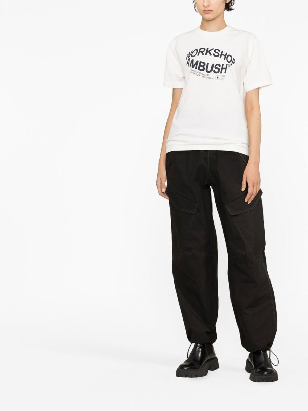 iKRIX AMBUSH: t-shirts - Logo print cotton Tee