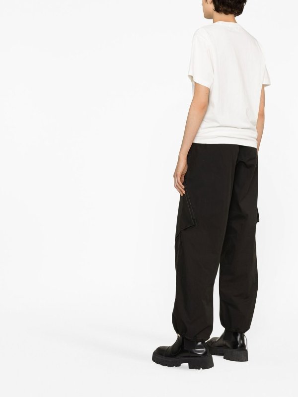 Logo print cotton Tee shop online: AMBUSH