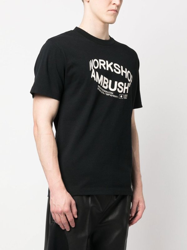 iKRIX AMBUSH: t-shirts - Logo print cotton Tee