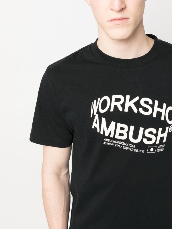 Tシャツ Ambush - Tシャツ - 黒 - BWAA037S23JER0011004 | THEBS