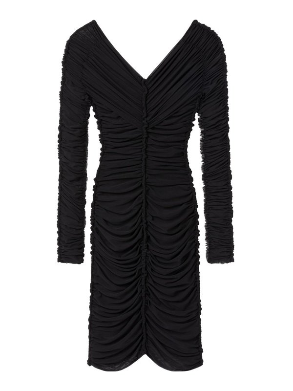 AZ FACTORY: short dresses - Ruched off-shoulder dress