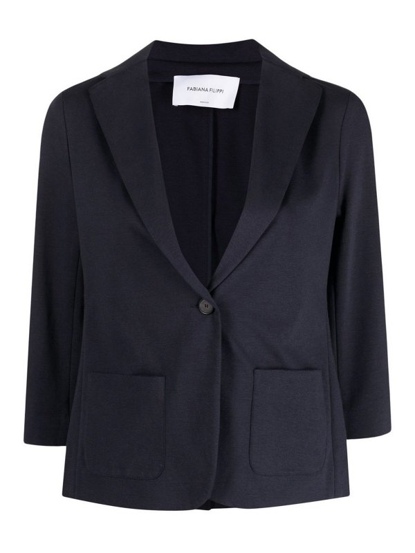 FABIANA FILIPPI: Blazer - Blazer - Blau
