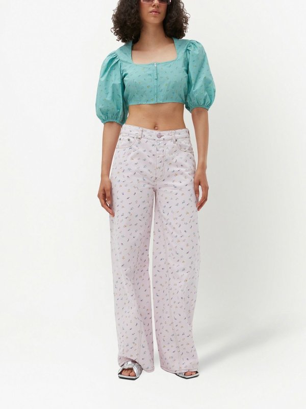 GANNI: ブラウス online - ブラウス - ライトブルー