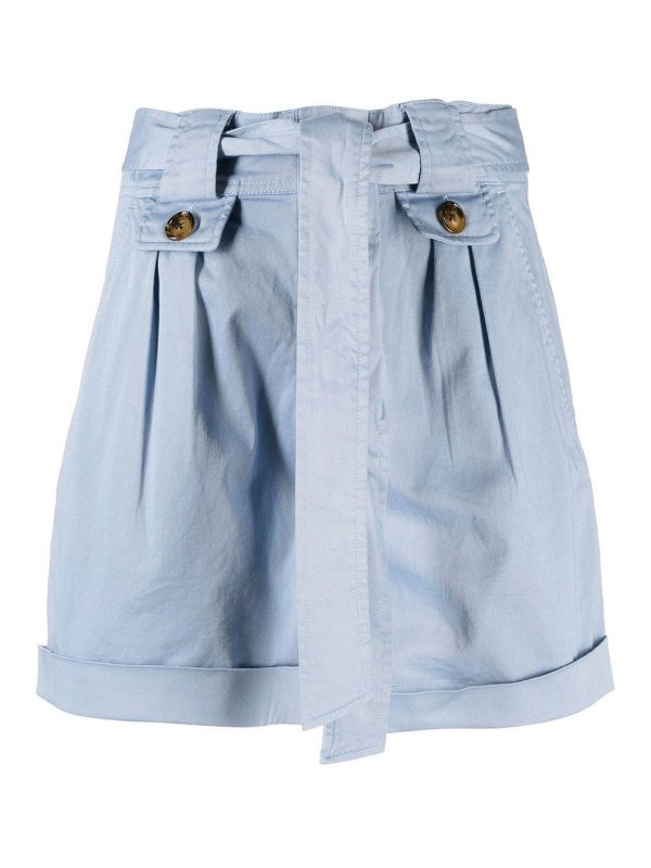 WOOLRICH: トラウザーショーツ - ショートパンツ - ライトブルー