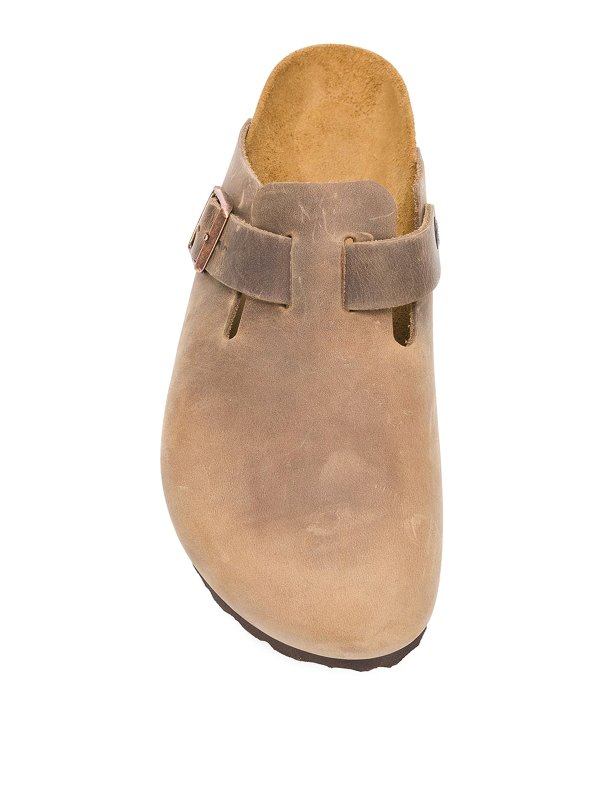 Leather classic slip-on mules shop online: BIRKENSTOCK