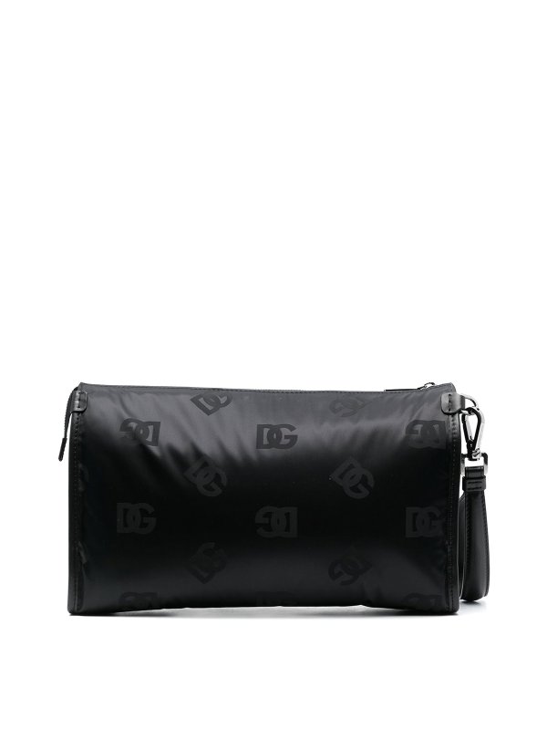 DOLCE & GABBANA: clutches online - Logo plaque pouch