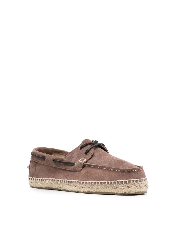 MANEBI: espadrillas online - Espadrillas in camoscio allacciate
