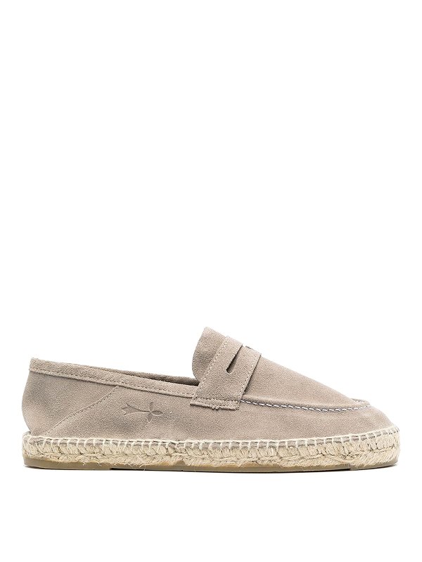 MANEBI: espadrillas - Espadrillas in pelle scamosciata
