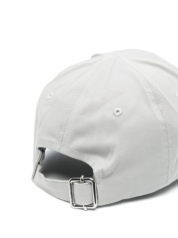 OFF-WHITE: hats & caps online - Logo embroidery baseball cap