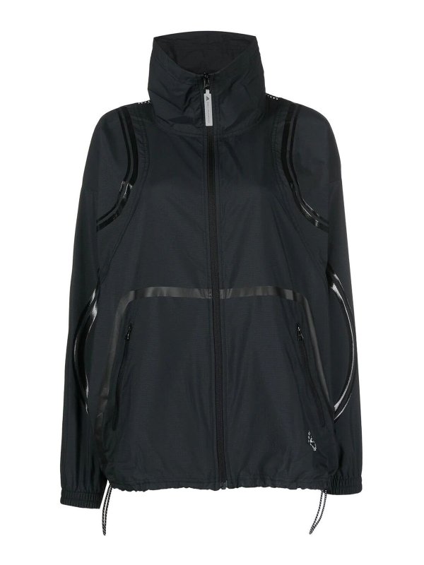 ADIDAS BY STELLA MCCARTNEY: カジュアルジャケット - カジュアルジャケット - 黒