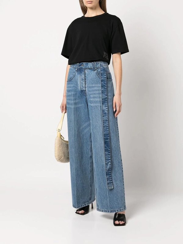 ALEXANDER WANG: t-shirts online - Maxi T-shirt with logo