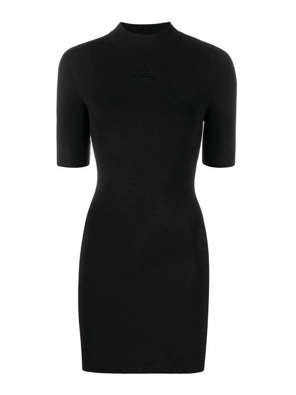 ALEXANDER WANG: ショートドレス - ショートドレス - 黒