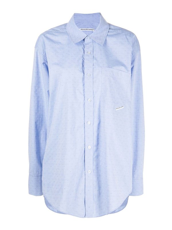 ALEXANDER WANG: Hemden - Hemd - Blau