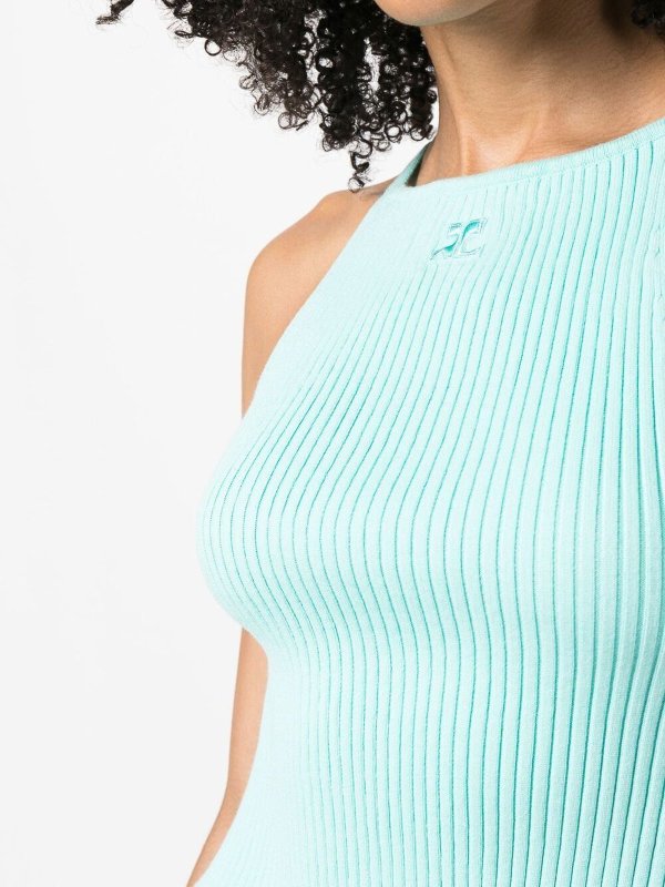 Courreges buy online Top - Azul Claro
