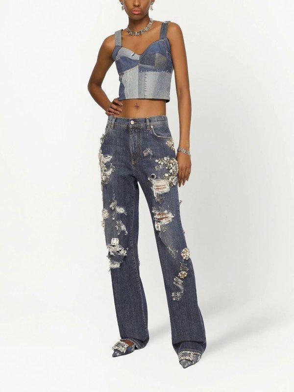 iKRIX DOLCE & GABBANA: Tops und Tank Tops - Top - Blau