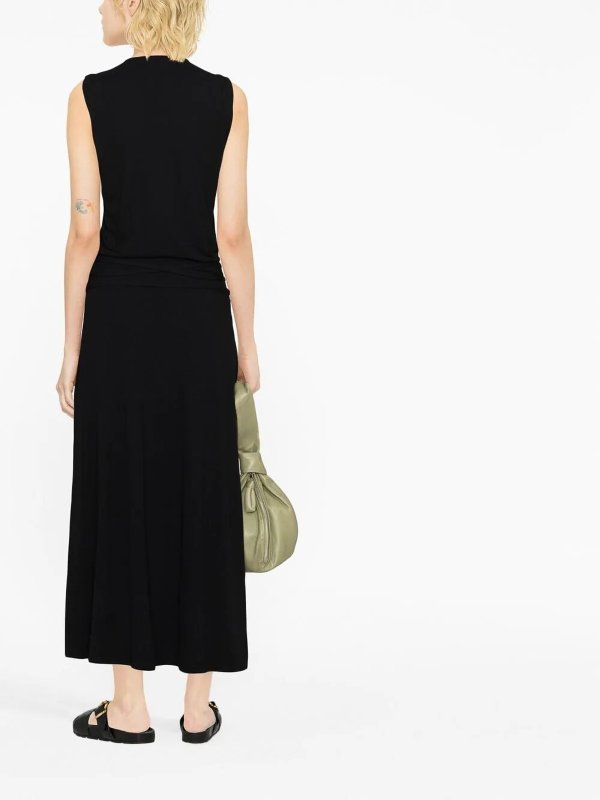 Maxikleid - Schwarz shop online: LEMAIRE