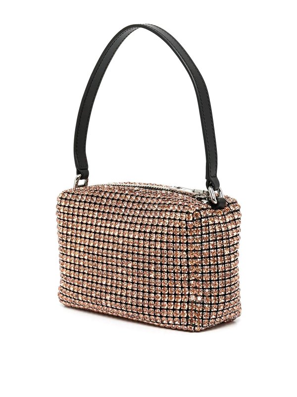 ALEXANDER WANG: shoulder bags online - Medium bag with rhinestones