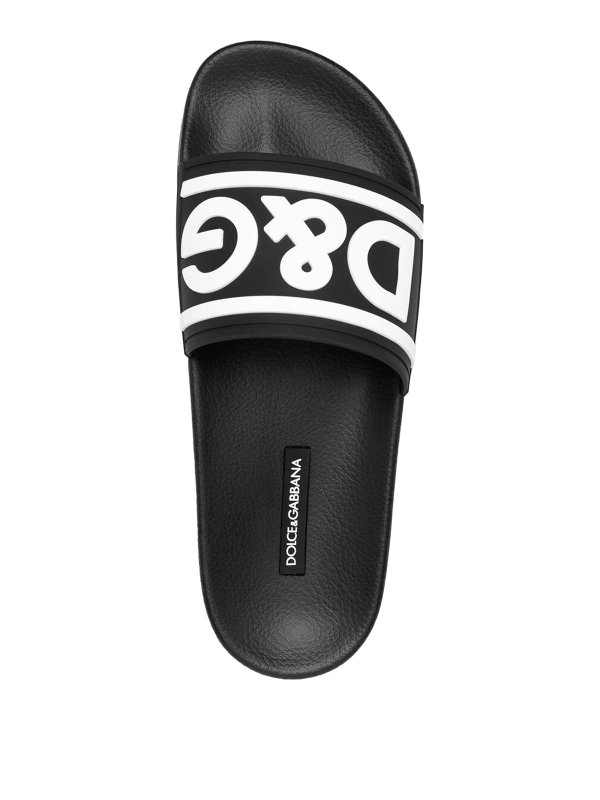 ビーチサンダル - 黒 shop online: DOLCE & GABBANA