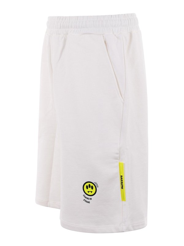 The Best Shops BARROW: Hosen Shorts - Shorts - Weiß