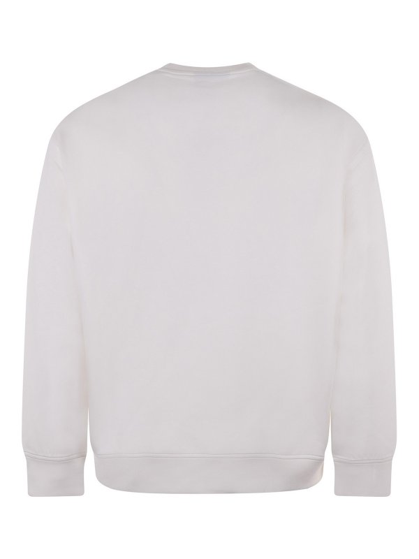 EMPORIO ARMANI: Sweatshirts & Sweaters online - Sweatshirt with logo around the crewneck