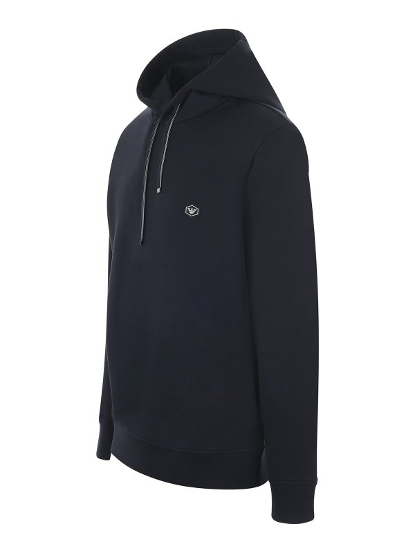 iKRIX EMPORIO ARMANI: Felpe e maglie - Felpa con cappuccio in cotone con logo