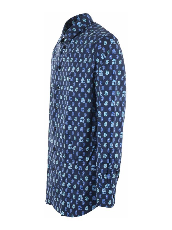 iKRIX ETRO: shirts - Patterned cotton shirt