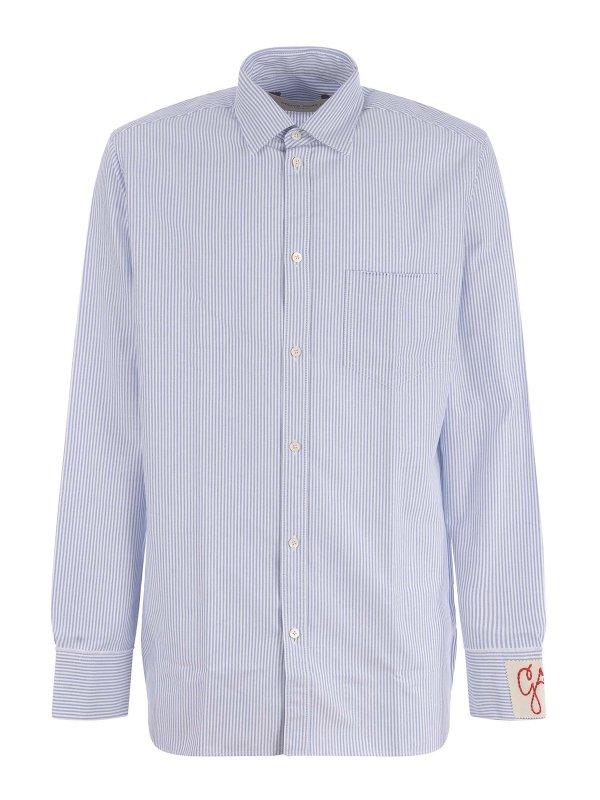 GOLDEN GOOSE: Hemden - Hemd - Weiß