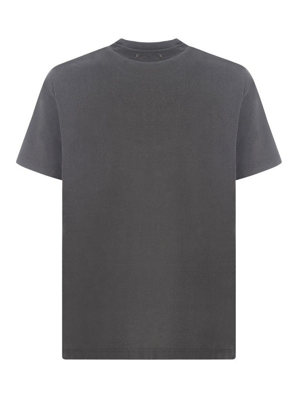 GOLDEN GOOSE: Camisetas online - Camiseta - Gris