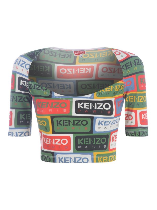 KENZO: Tops & Débardeurs - Top - Multicolore