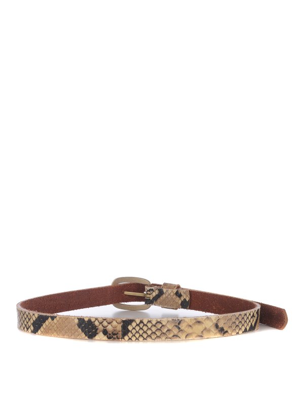 iKRIX GOLDEN GOOSE: Ceintures - Ceinture - Estampado Animalier