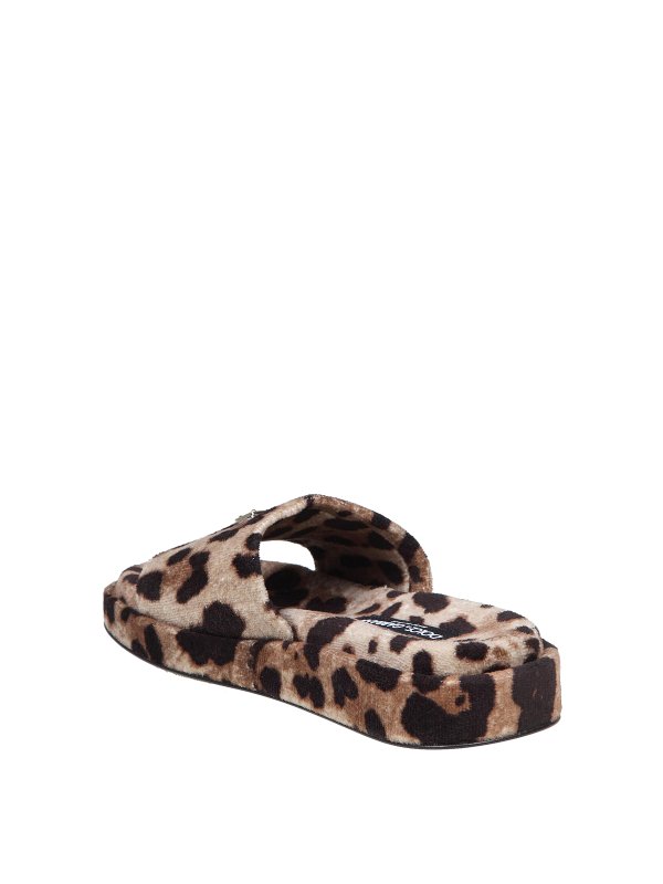 iKRIX DOLCE & GABBANA: サンダル - サンダル - アニマル柄