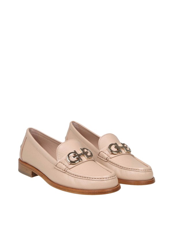 Salvatore Ferragamo Women's Rolo Reversible Gancini Loafers