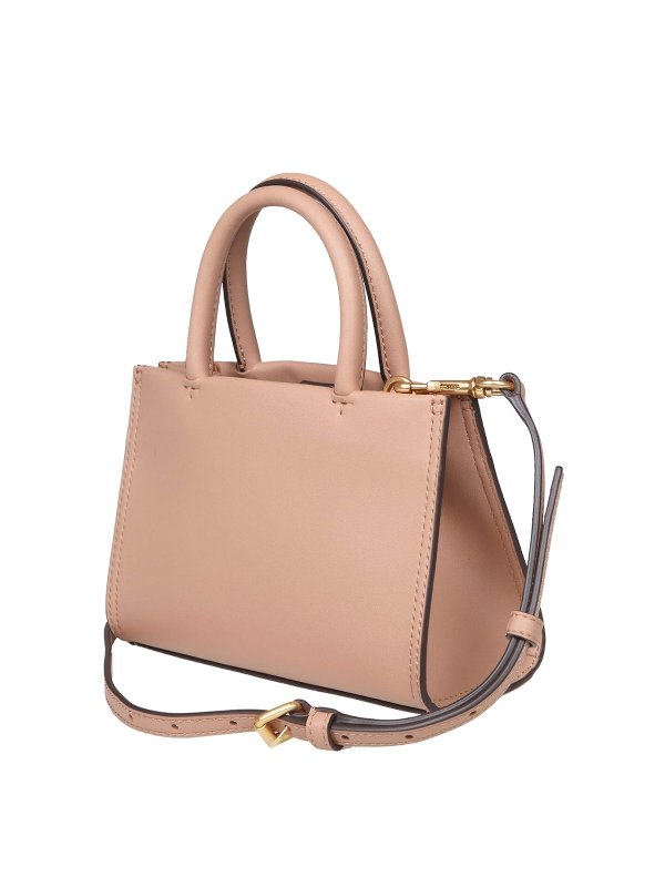 The Best Shops TORY BURCH: totes bags - Ella leather bag with front logo