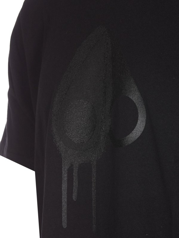 iKRIX MOOSE KNUCKLES: t-shirt - T-shirt Augustine con logo frontale