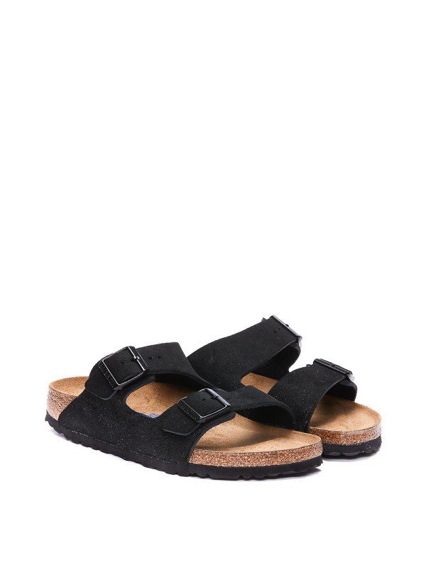 BIRKENSTOCK: sandals online - Suede Arizona sandals with double strap