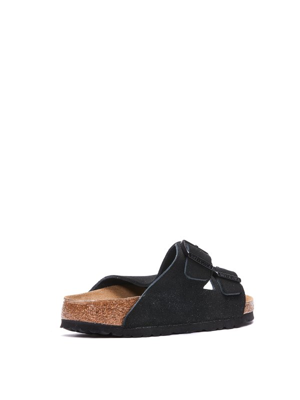 iKRIX BIRKENSTOCK: sandals - Suede Arizona sandals with double strap