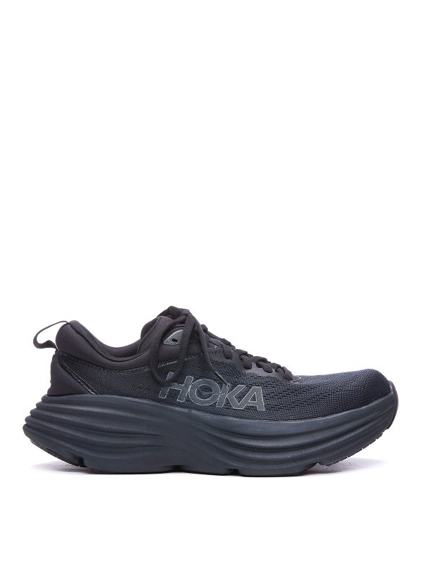 HOKA: trainers - Bondi 8 leather sneakers