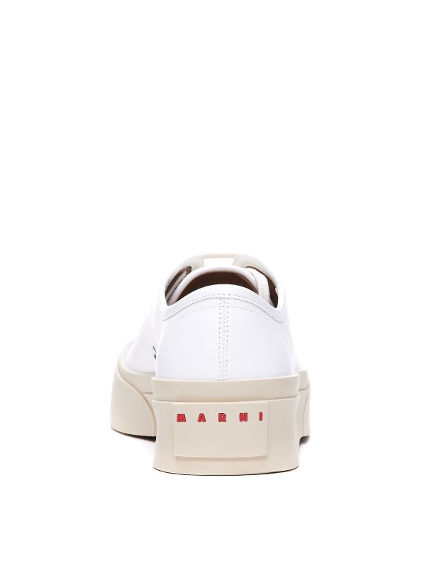 Leather Pablo sneakers with maxi toe shop online: Marni