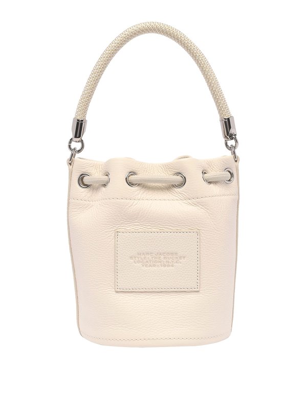 The Best Shops MARC JACOBS: Bucket bags - Leather bucket bag with logo