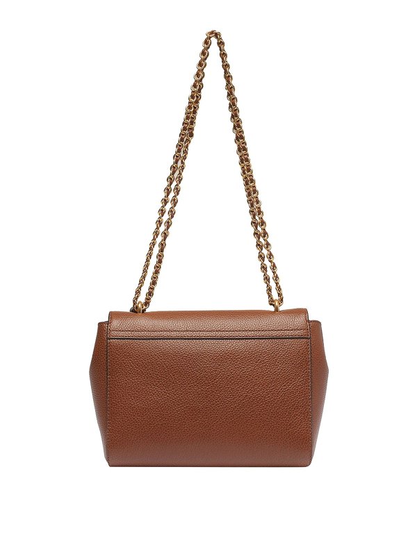 iKRIX MULBERRY: shoulder bags - Leather bag with turn lock closure