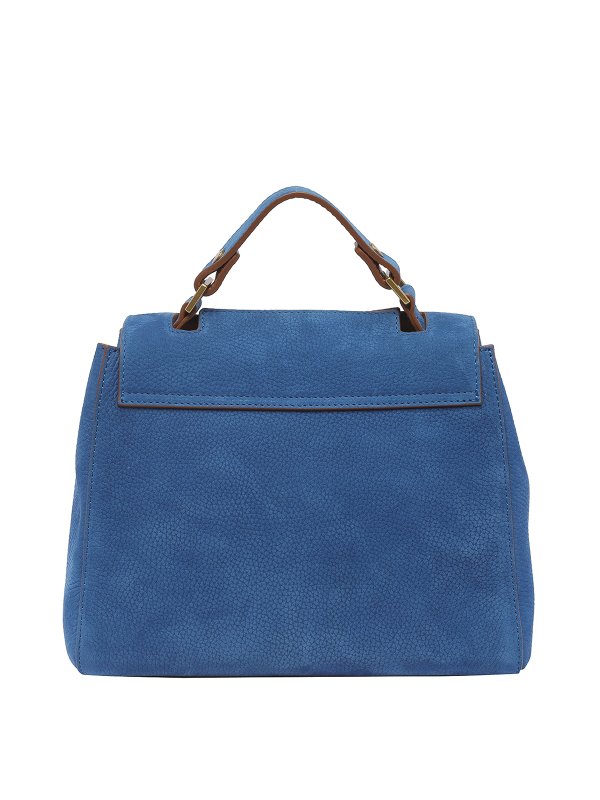 iKRIX ORCIANI: shopper - Borsa Sveva in camoscio con tracolla decorata