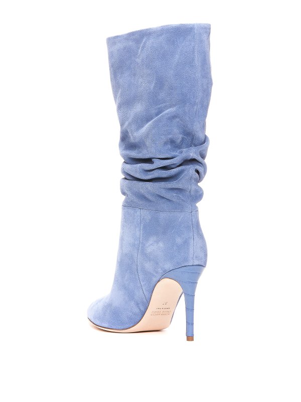 Slouchy texas suede boots shop online: Paris Texas