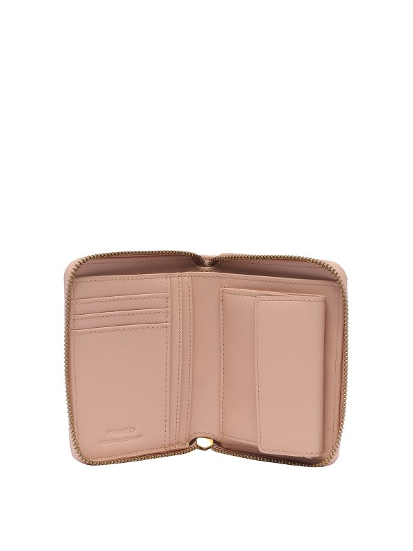 Pinko: wallets & purses online - Leather Taylor wallet with logo stud