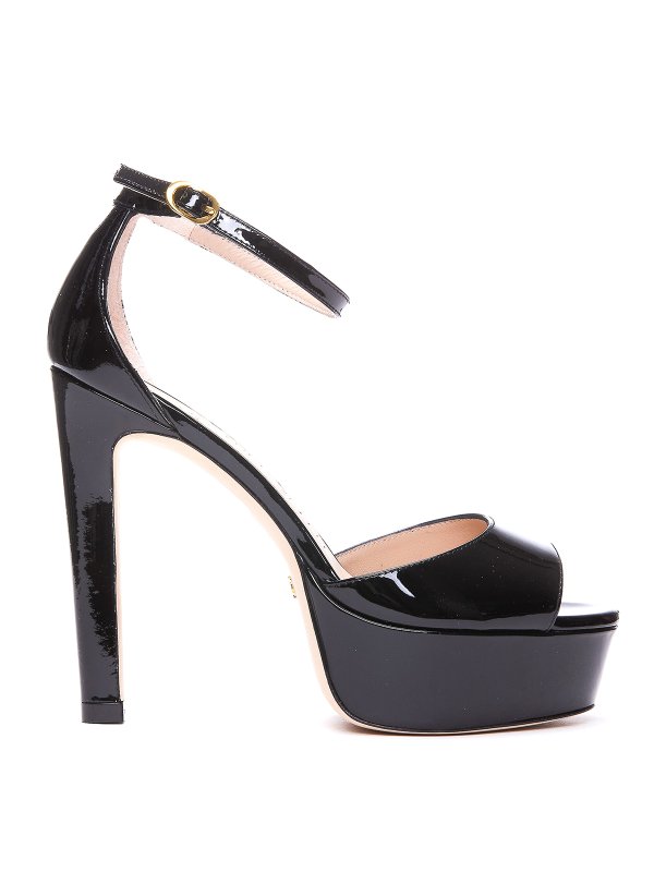 サンダル Stuart Weitzman - サンダル - Disco - SA580DISCOPLATFPATBLK